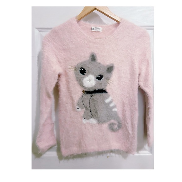 H&M Girl Sweatshirt  8-10Y - Picture 1 of 3